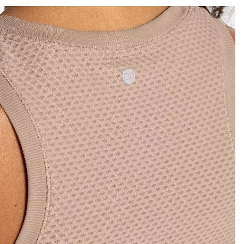 CALIA Women's Renew Arches Mesh Tank atop Size Medium - Picture 3 of 9